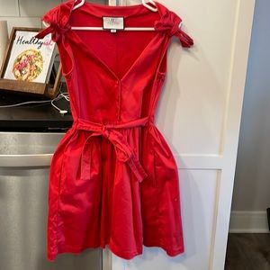 Red Kelsei dress by Alexis